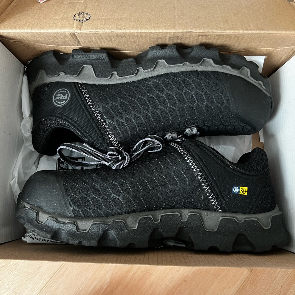 Women’s timberland pro powertrain sport alloy toe work shoes